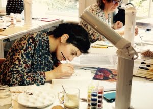 Boulevard Magenta, schilderen, schilderlessen, schilderschool, icoon schilderen, iconen schilderen, reniassance, oude meesters, schilderworkshops, schildercursussen, schilderdocent worden, leer vergulden, leer schilderen met tempera, schilderen voor beginners, schilderen voor gevordenen, schilderen voor experts, vakopleiding schilderen en realistisch schilderen, vergulden, ei tempera, leren vergulden, tempera, bladgoud